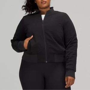 Lululemon Non Stop Bomber Black 10